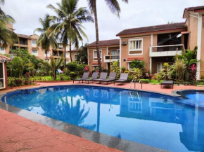 1 BHK Luxury Apartment, Candolim with Pool (CD02)
